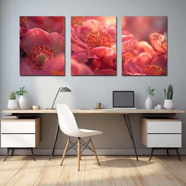 Large Scale Flower Painting